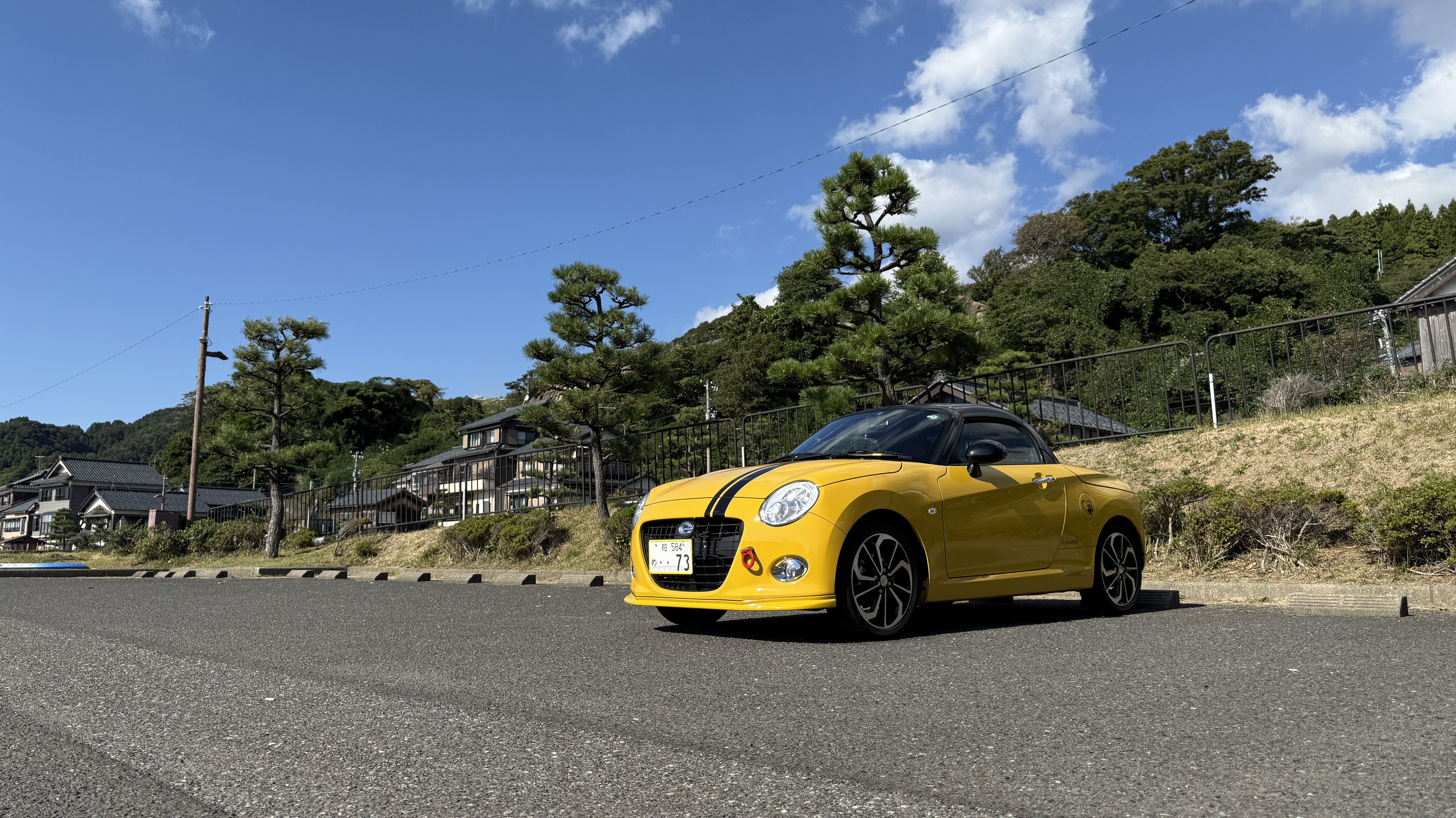 The Copen Cero in Fukui Prefecture